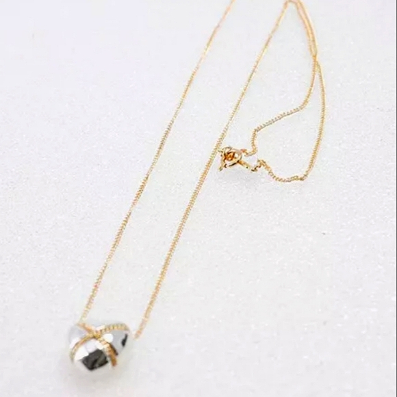 18K Tiffany & Co. Yellow Gold Sterling Silver Hear - Picture 2 of 5